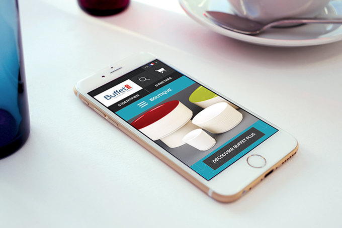Aperçu responsive du site buffet plus