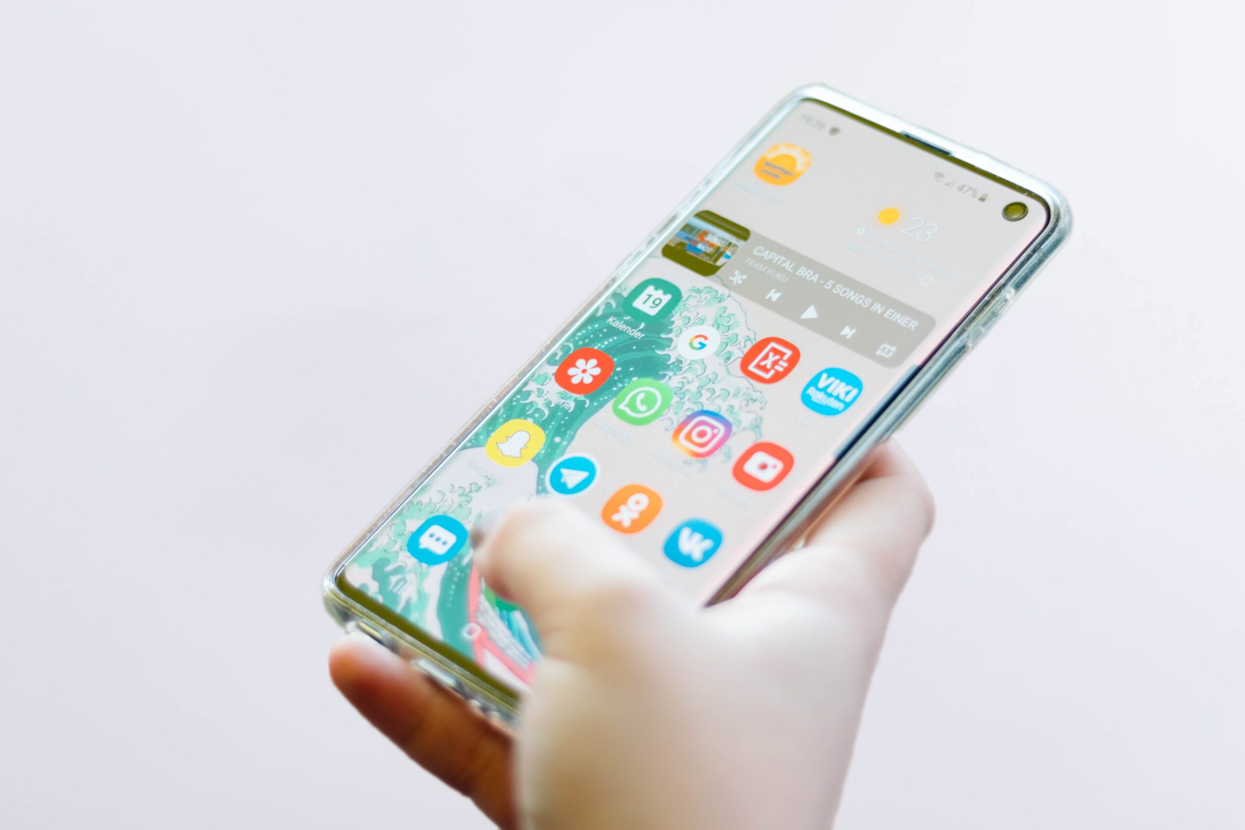 photo d'un smartphone Image de Christian Wiediger sur Unsplash