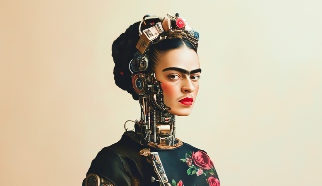 Frida Kahlo robot